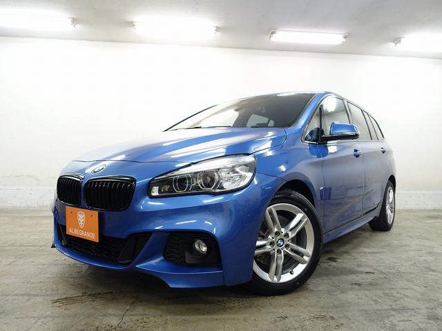２シリーズ(BMW) ２１８ｄグランツアラー　Ｍスポーツ　禁煙車　フロントブレーキパッド＆ローター交換済　リアブレーキパッド交換済　フロントタイヤ交換済　エンジンマウント（ＲＨ）交換済　３列７人乗り　ＤＶＤ再生　ナビ　Ｂｌｕｅｔｏｏｔｈ機能　ＵＳＢ端子入力 中古車画像