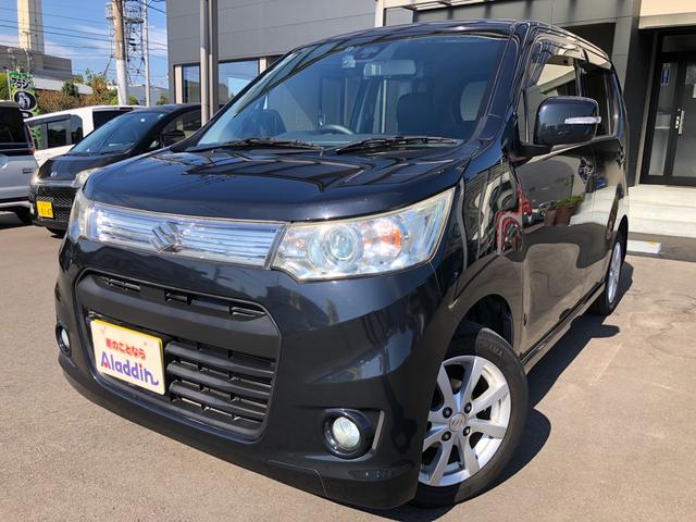 ワゴンＲスティングレー(スズキ) Ｘ　レーダーブレーキサポート　ナビ（Ｂｌｕｅｔｏｏｔｈ　ＣＤ　ＤＶＤ　ＳＤ）　地デジ　バックモニター　キセノン　レーダーブレーキサポート　スマートキー　プッシュスタート　ＥＴＣ 中古車画像