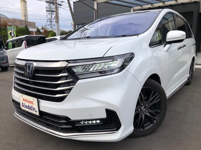 ワンオーナー　純正ナビ　地デジ　グラウンドビュー ＬＥＤヘッドライト　ホンダセンシング　後席モニター　コートテクト