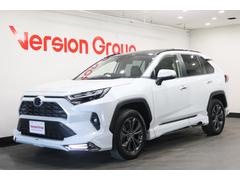 RAV4 ハイブリッドG 新車保証継承付 パノラマルーフ モデリスタエアロ デジタルインナーミラー 全周囲カメラ メモリーナビ フルセグ セーフティセンス ETC ベンチレーション LEDライト パワーバックドア 18AW 中古車画像