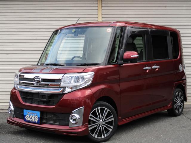 ダイハツ タント カスタムｒｓ ｓａ ｌｅｄライト フォグ テール 純正アルミ リアスポ ８ｉｎｃナビ フルセグ フリップダウンモニター 95 0万円 平成26年 14年 福岡県 中古車 価格 Com