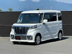 スペーシアカスタム ハイブリッドGS ディスプレイオーディオ バックカメラ パワースライドドア スマートキー&プッシュスタート シートヒーター 前後ドラレコ ETC LEDヘッドライト DVD再生 純正アルミ フロアマット&ドアバイザー 中古車画像