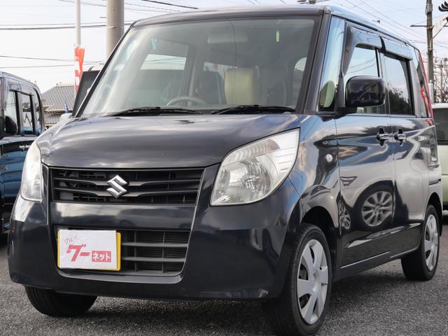 パレット(スズキ) Ｘ　左側電動スライドドア　スマートキー　プッシュスタート　ＣＤ　バックモニター　電動格納ミラー　オートエアコン　プライバシーガラス　セキュリティ 中古車画像