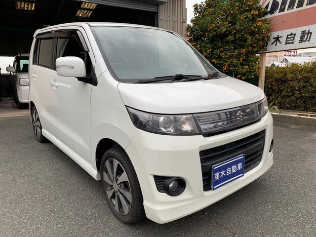 スズキ ワゴンｒスティングレーリミテッドｉｉ バックモニター付ｃｄプレーヤー装着車 ｈｉｄヘッドランプ フォグランプ プッシュスタート スマートキー シートヒーター ｅｔｃ アルミホイールの中古車 車体価格55 7万円 12 平成24 年式 走行9 1万キロ 車体色パール