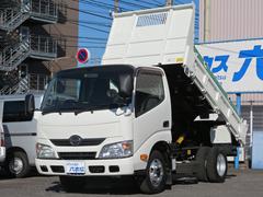 デュトロ 全低床ダンプ 2t積ダンプ 4.0ディーゼルターボエンジン フロア5速ミッション 積載量2000kg コボレーン付 エアコン パワステ パワーウインドウ 中古車画像