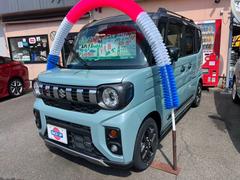 スズキ　スペーシアギア　ハイブリッドＸＺ　届出済未使用車　両側パワースライドドア　シートヒーター