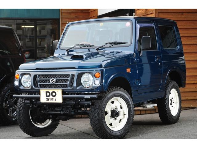 ジムニー(スズキ) ＸＳ　リフトアップ　ウッドステアリング　背面タイヤ　４ＷＤ　禁煙車　ＥＴＣ 中古車画像