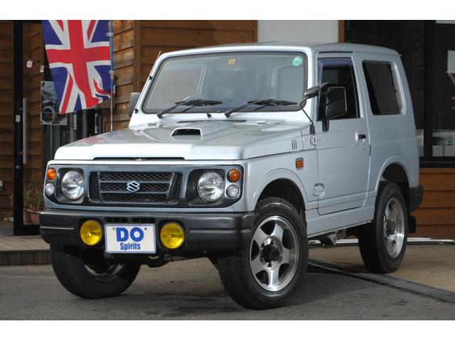 スズキ ジムニー ＸＳ　４ＷＤ　ターボ　禁煙車　ＥＴＣ　ＣＤオーディオ　エアコン　運転席エアバッグ　１５インチアルミホイール　フォグ　５速マニュアル車　保証付き