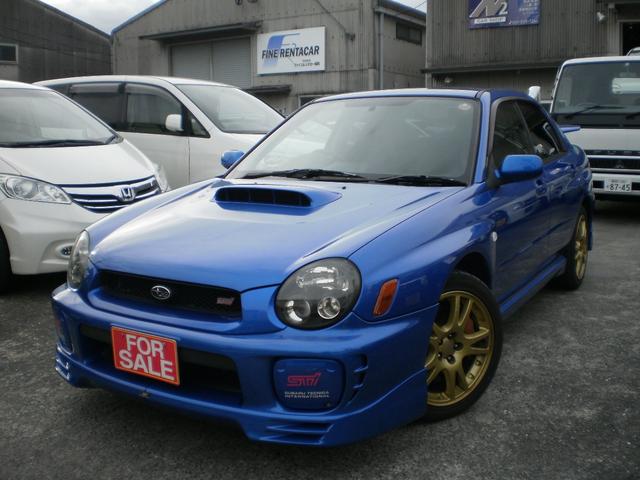 WRX STiリミテッド 6MT 車高調 SDナビ フルセグ(1枚目)