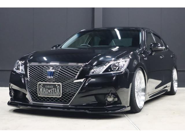 【今月の特選車】新品ロクサーニ深リム１９インチＡＷ 新品シルクブレイズエアロ　新品ＧＲＳフルタップ車高調　トランクスポイラー