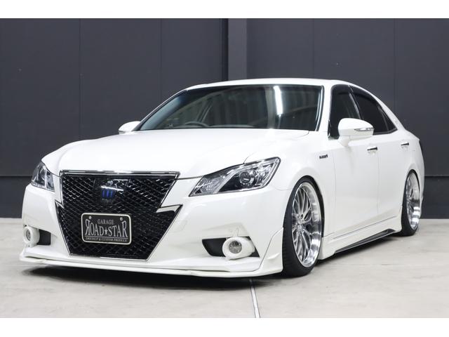 【今月の目玉車】モデリスタエアロ＆ＴＲＤエアロ 新品ロクサーニ深リム１９インチホイール　新品ＧＲＳフルタップ車高調