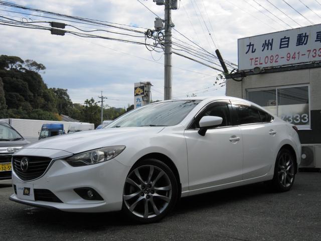 アテンザセダン(マツダ) ＸＤ　Ｌパッケージ　ナビテレビＤＶＤ黒革ボーズ２年保証　タイヤ交換　ウォーターバイパスパイプ対策交換　スラッジ除去　ヘッドライト対策済　バッテリー交換　ＡＴＦ交換　燃料フィルター交換　点検整備部品交換済 中古車画像