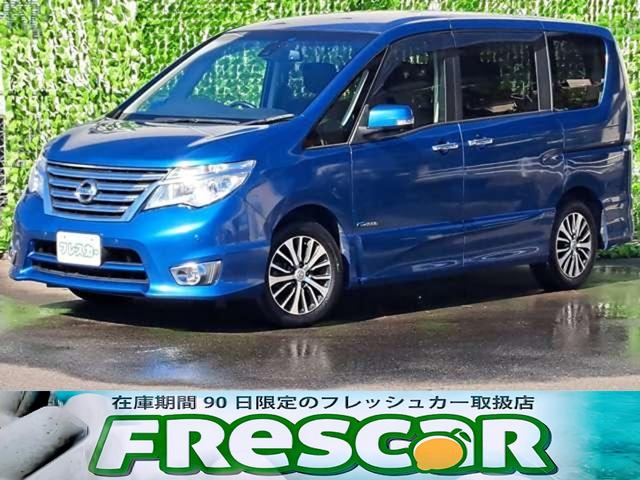 日産 セレナ ハイウェイスター　Ｖセレクション＋セーフティ　ＳＨＶ　１年保証