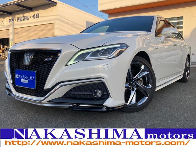 クラウンハイブリッド(トヨタ) ＲＳアドバンス　デジタルインナーミラー／ＨＵＤ／ナビ（Ｂｌｕｅｔｏｏｔｈ／ＴＶ／ＣＤ／ＤＶＤ）／追従機能（ＡＣＣ）／ドラレコ 中古車画像