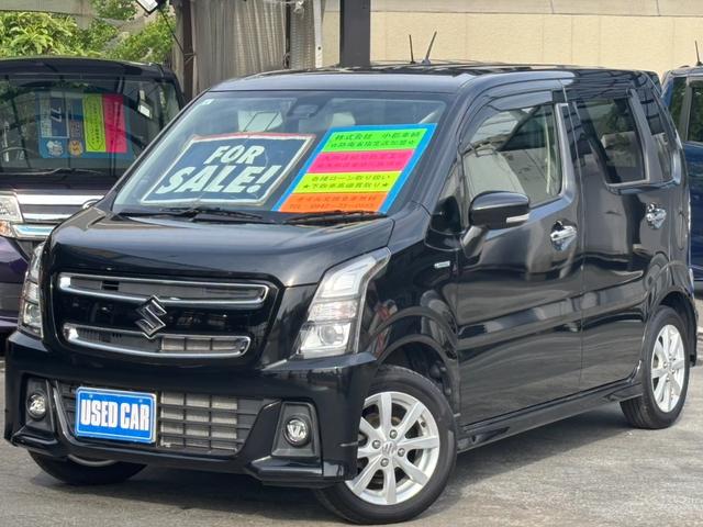 ワゴンＲスティングレー(スズキ) ハイブリッドＸ　衝突軽減装置　メディアオーディオ　新車保証書　コーナーセンサー　レーン逸脱警報　Ｂｌｕｅｔｏｏｔｈ 中古車画像