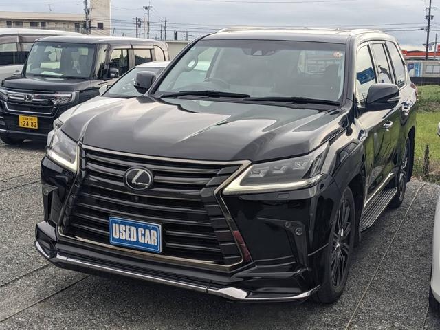 ＬＸ ＬＸ５７０　モデリスタ　マクレビ　リアエンター　茶革シート　サンルーフ　純正ＯＰ２１アルミ　エアサス　純正ナビ　Ｂｌｕｅｔｏｏｔｈ　クールＢＯＸ　全方位カメラ　２．０ＥＴＣ　フルセグＴＶ　クルコン　パワーシート　衝突軽減ブレーキ　ステアリングヒーター（1枚目）