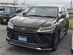 LX LX570 モデリスタ マクレビ リアエンター 茶革シート サンルーフ 純正OP21アルミ エアサス 純正ナビ 新車保証書 Bluetooth クールBOX 全方位カメラ 2.0ETC フルセグ クルコン パワーシート 衝突軽減ブレーキ ステアリングヒーター 中古車画像