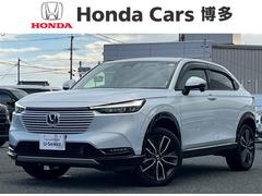 ヴェゼル e:HEVZ コネクトディスプレイ/プレミアムオーディオ/ナビ/フルセグTV/ETC/マルチビュー 衝突回避支援ブレーキ機能 パノラミックビューモニター 1オナ スマキ Pトランク フルオートエアコン Dレコ 禁煙 中古車画像