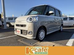 ムーヴキャンバス ストライプスG 届出済未使用車 衝突軽減ブレーキ 両側電動スライドドア バックカメラ シートヒーター 電子パーキングブレーキ ブレーキホールド ステアリングスイッチ 中古車画像