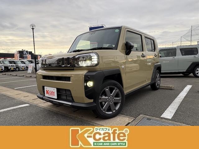 タフト(ダイハツ) Ｇ　ダーククロムベンチャー　届出済未使用車　衝突軽減ブレーキ　電子パーキングブレーキ　ブレーキホールド機能　ガラスルーフ　純正アルミホイール 中古車画像
