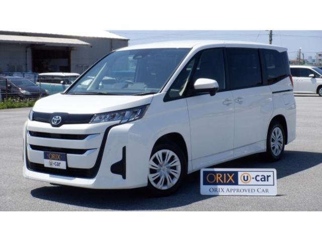 ノア(トヨタ) Ｘ　両側電動スライドドア　Ｂカメラ　ＥＴＣ　衝突回避軽減ブレーキ　横滑り防止装置　クルーズコントロール　アイドリングストップ　スマートキー　プッシュスタート　ダブルエアコン　３列シート　ウィンカーミラー 中古車画像