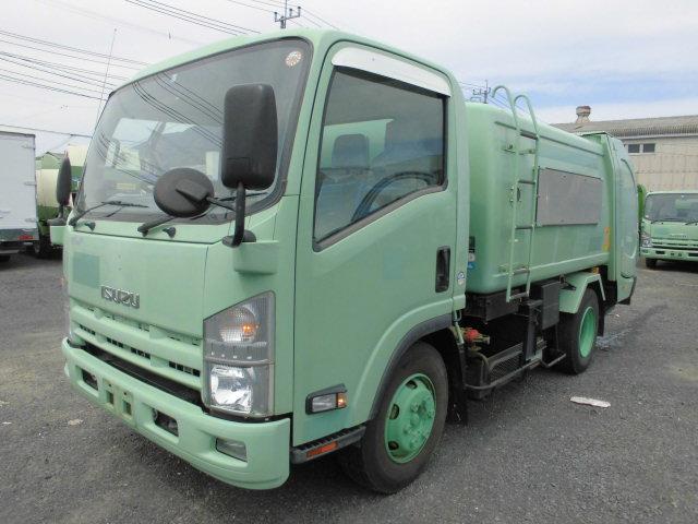 3T パッカー車 回転式 ダンプ式 塵芥車 巻込み式(1枚目)
