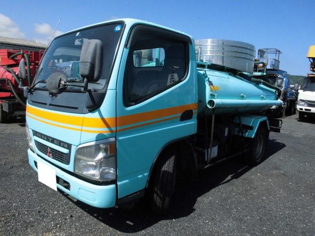 キャンター(三菱) ３Ｔ　バキュームカー　３０００Ｌ　糞尿車　モリタエコノス 中古車画像