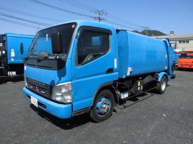 三菱ふそう キャンター ワイド　パッカー車　プレス式　塵芥車