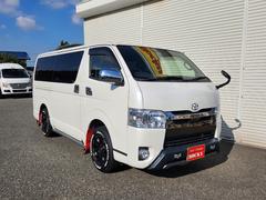ハイエースバン スーパーGL 50TH アニバーサリーリミテッド スーパーGL50TH ANV LTDロング TRDパーツ セーフティーセンス 両側パワースライドドア プッシュスタート 中古車画像