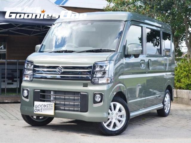 エブリイワゴン(スズキ) ＰＺターボ　シートヒーター　フルフラットシート　届出済未使用車　新車保証付き　スズキセーフティサポート　スマートキー　ＬＥＤヘッドランプ 中古車画像