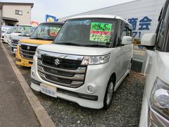 スペーシアカスタムZ ベースグレード ドライブレコーダー ETC バックカメラ 両側スライド・片側電動 ナビ TV HID スマートキー アイドリングストップ 電動格納ミラー シートヒーター ベンチシート CVT 盗難防止システム ABS 中古車画像