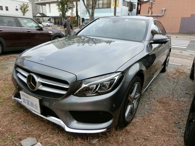 Ｃクラス(メルセデス・ベンツ) 　ＥＴＣ　クリアランスソナー　レーンアシスト　オートクルーズコントロール　バックカメラ　ナビ　アルミホイール　オートライト　ＡＴ　シートヒーター　アイドリングストップ　盗難防止システム　パワーシート 中古車画像