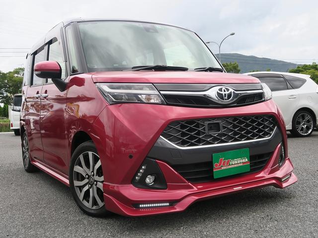 トヨタ タンクカスタムｇ ｔ １オーナー ｔｒｄエアロ ｓｄナビ 後席モニター 両側自動ドア 純正１５インチアルミ 衝突軽減 クリアランスソナー ｌｅｄヘッドライト ビルトインｅｔｃ アイドリングストップの中古車 車体価格116 9万円 17 平成29 年式 走行4 4万キロ