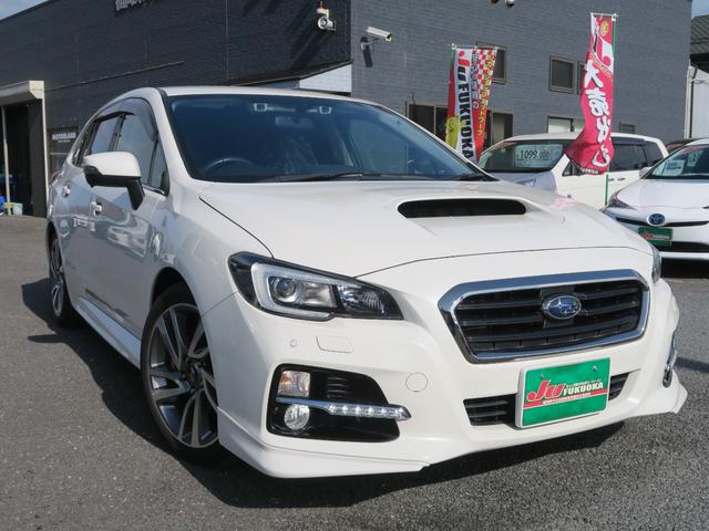 レヴォーグ スバル １ ６ｇｔ ｓアイサイト １オーナー 禁煙 ｓｔｉリヤスポイラー アイサイト 衝突軽減 レーンキープ 後退速度リミッター カロッツェリア後席モニター 黒革調シートカバー レーダークルーズ コーナーセンサー 純正１８インチアルミ 福岡県 １