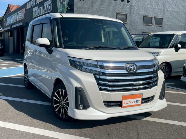 ルーミー カスタムG-T ディスプレイオーディオ TV視聴可 全周囲カメラ アラウンドビューモニター シートヒーター ETC 純正アルミホイール 両側電動スライドドア アダプティブクルーズコントロール(1枚目)