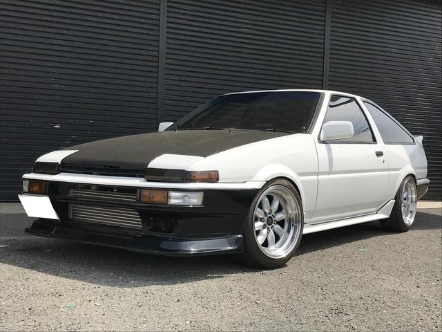 トヨタ カローラレビンｇｔ ａｐｅｘ トレノ仕様 デフ 車高調 前置ｉｃの中古車 車体価格298万円 1986 昭和61 年式 走行17 9万キロ 車体色ホワイト 福岡県遠賀郡水巻町頃末南１ １ １１ カーメイク 匠の在庫 グーネット中古車