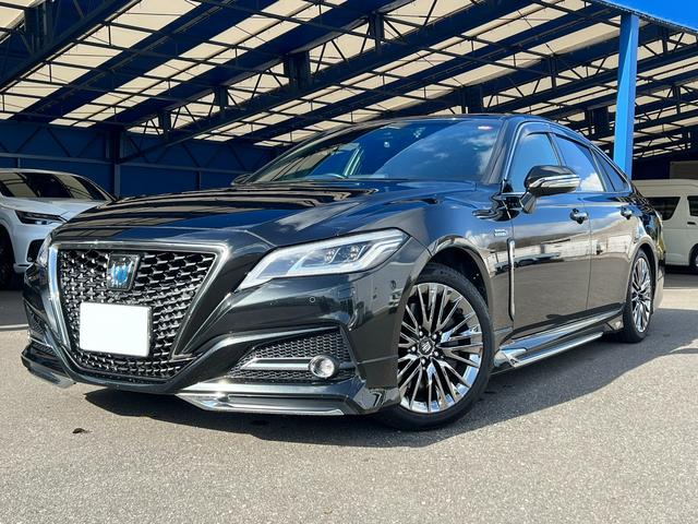 トヨタ クラウンハイブリッド G-エグゼクティブ モデリスタフルエアロ エンジンスターター フルメッキ リヤスポイラーの中古車|グーネット中古車 トヨタ クラウンハイブリッド G-エグゼクティブ モデリスタフルエアロ エンジンスターター フルメッキ リヤスポイラーの中古車|グーネット中古車