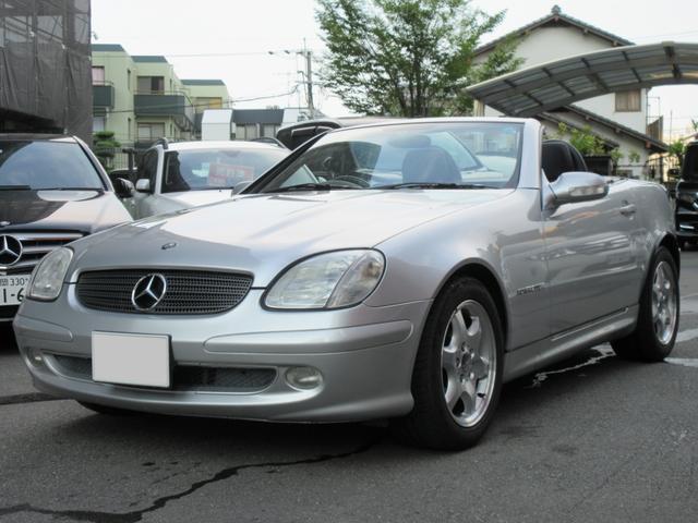 SLK230コンプレッサー 黒赤レザー クルコン 西新(1枚目)