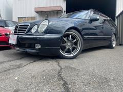 Eクラスステーションワゴン E320ステーションワゴン アバンギャルド E320アバンギャルド WALD フロントリップ&ルーフスポイラー 18インチアルミホイール  新品タイヤ 装着済み 社外ヘッドライト 中古車画像