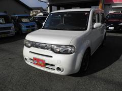 日産　キューブ　１５Ｘ　Ｍセレクション　福祉車両　アンシャンテ助手席スライドアップシート（リモコン式）