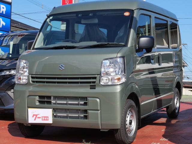 エブリイ ＰＡリミテッド　届け出済み未使用車　デュアルカメラサポート　ルーフラック　パーキングセンサー　トラクションコントロール　キーレスエントリー（1枚目）