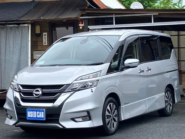 日産 セレナ ハイウェイスターＧ　プロパイロットエディション　純正９インチＳＤナビ　フルセグ走行中可　ブルートゥース　後部席モニター　ＵＳＢ入力　バックカメラ　両側電動スライドドア　衝突軽減ブレーキ　レーンアラート　オートクルーズ