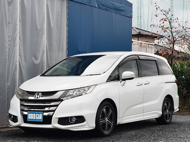 オデッセイ アブソルート・EXホンダセンシング 純正インターナビ フルセグ ブルートゥース 純正後席モニター バックカメラ 両側電動スライドドア レーダークルーズ レーンアラート レーンアシスト パドルシフト 運転席パワーシート 禁煙車 ETC(1枚目)