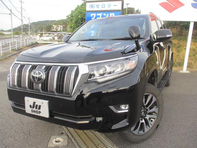 ランドクルーザープラド(トヨタ) ＴＸ　Ｌパッケージ　ワンオーナー車　禁煙車　サンルーフ　スペアタイヤ　スペアキー　純正９インチナビ　フルセグＴＶ　バックカメラ　Aftermarketデジタルインナーミラー（ドライブレコーダー機能付き）　ＥＴＣ　オートハイビーム 中古車画像