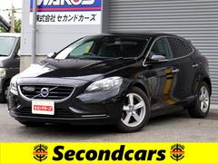 V40 T4 ナビ・フルセグテレビ・Bluetooth 走行中TV バックモニター ETC ブラインドスポットモニター衝突軽減レーンキープ 取説・保証書・記録簿 LEDライトバルブ 中古車画像