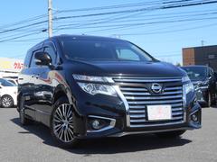 日産　エルグランド　２５０ハイウェイスタープレミアム　ワンオーナー　禁煙車　アルパインAftermarketナビ