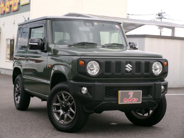ジムニー ＸＣ　禁煙車　ワンオーナー　純正ナビ　フルセグ　ＢＴ　クルコン　ＥＴＣ　シートヒーター　ＬＥＤヘッドライト　フォグランプ　オートライト　ヘッドライトウォッシャー　車線逸脱警報装置　衝突軽減ブレーキ（1枚目）