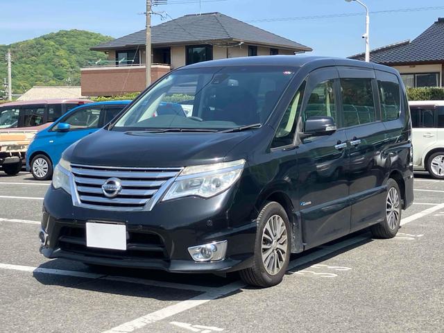 ハイウェイスターＳ－ＨＶアドバンスドセーフティパック　全周囲カメラ　ナビ　ＴＶ　クリアランスソナー　オートクルーズコントロール　レーンアシスト　衝突被害軽減システム　両側電動スライドドア　オートライト　スマートキー　電動格納ミラー　３列シート　ＣＶＴ