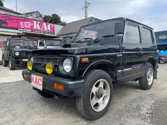 スズキ　ジムニー　ワイルドウインドリミテッド　インタークーラーターボ４ＷＤ　５速　天井ボンネット色褪有