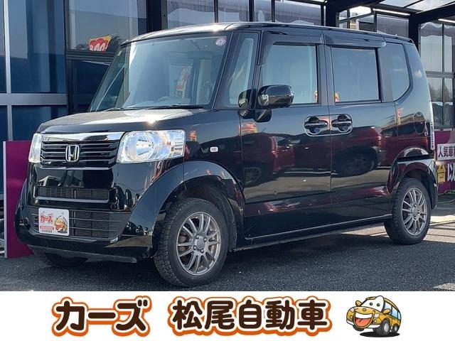 Ｎ－ＢＯＸ Ｇ　ＥＴＣ　両側スライドドア　ナビ　ＴＶ　スマートキー　アイドリングストップ　電動格納ミラー　ベンチシート　ＣＶＴ　盗難防止システム　ＡＢＳ　ＥＳＣ　ＣＤ　ＤＶＤ再生　ＵＳＢ　Ｂｌｕｅｔｏｏｔｈ